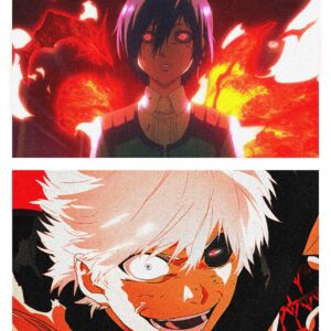 TOKYO GHOUL - Ken Kaneki & Touka Kirishima