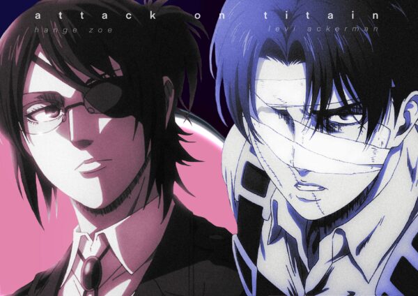 AOT - Levi Ackerman & Hange Zoe